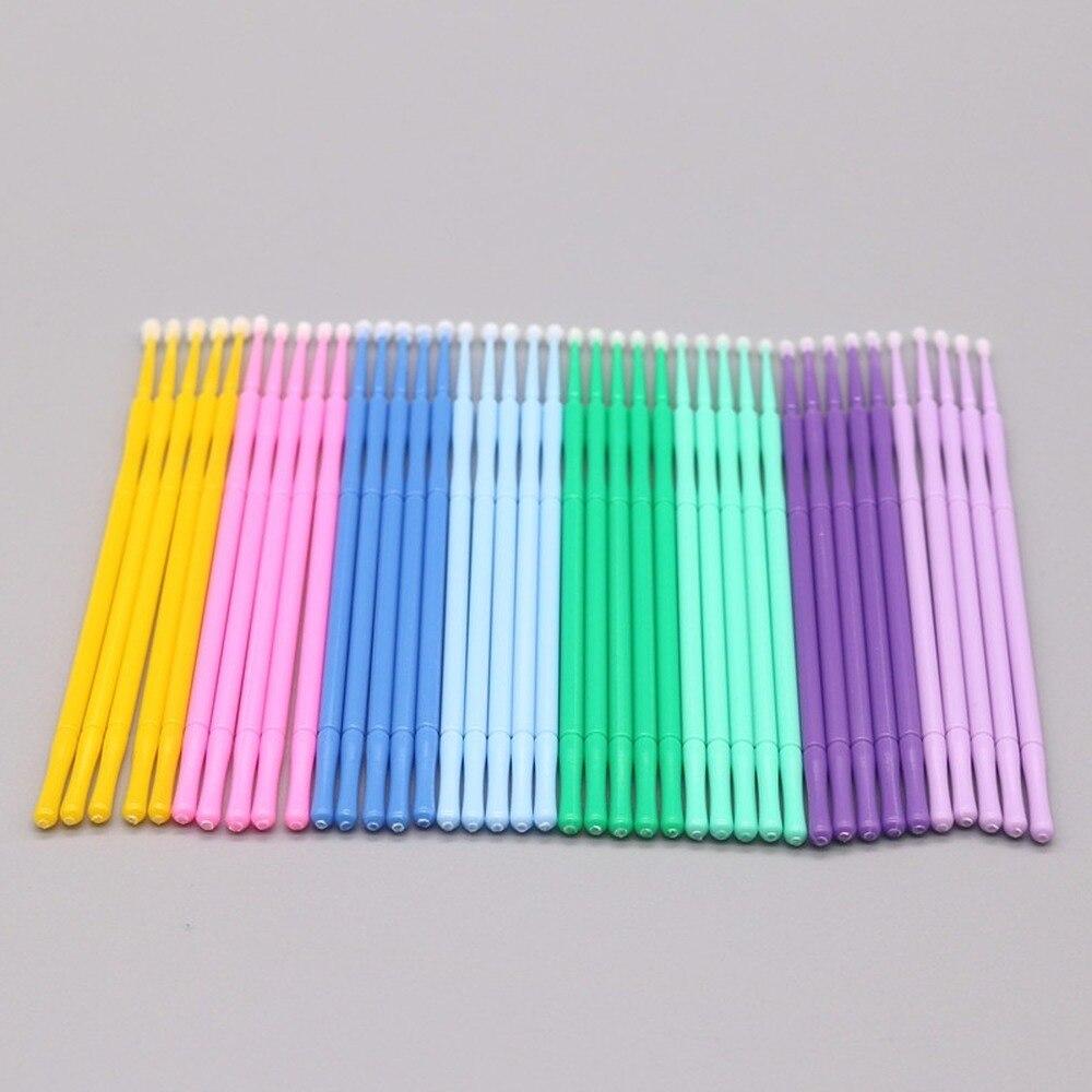 Micro Brush Applicator - 100pcs/lot Micro Brushes Make Up Eyelash