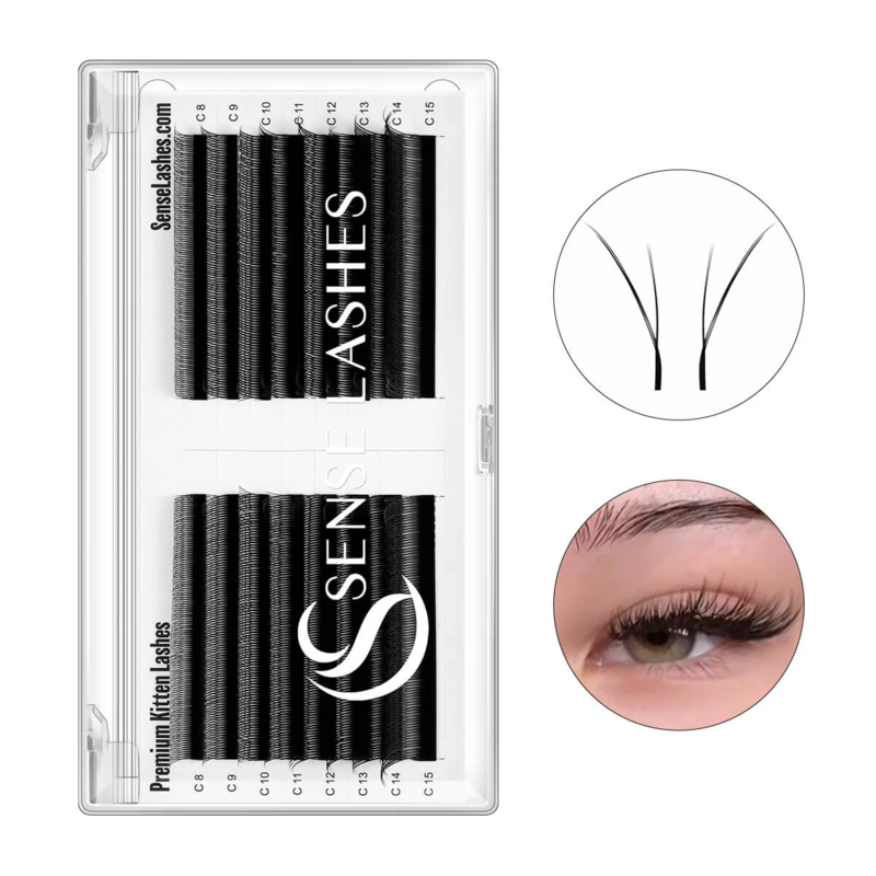 Eyelash Extension Yelix - SENSE LASHES Fox YY Shape Eyelash
