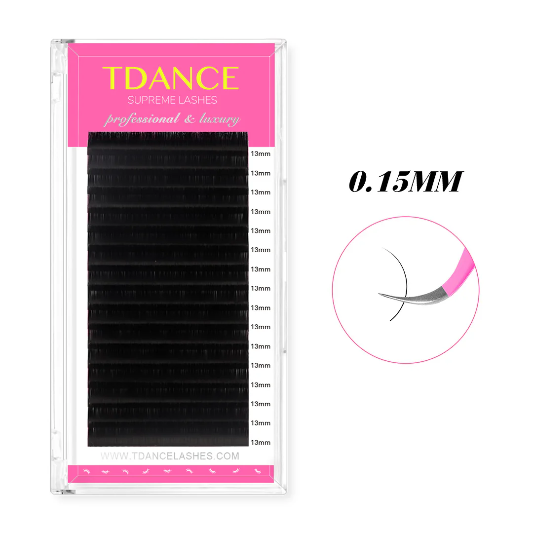 Eyelash Extension Korea Natural - TDANCE 16Rows Classic Lashes Individual Natural
