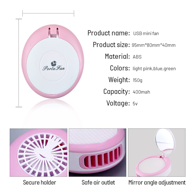 USB Mini Eyelashes Fan Graftin - Eyelash Extension Glasses recension och pris
