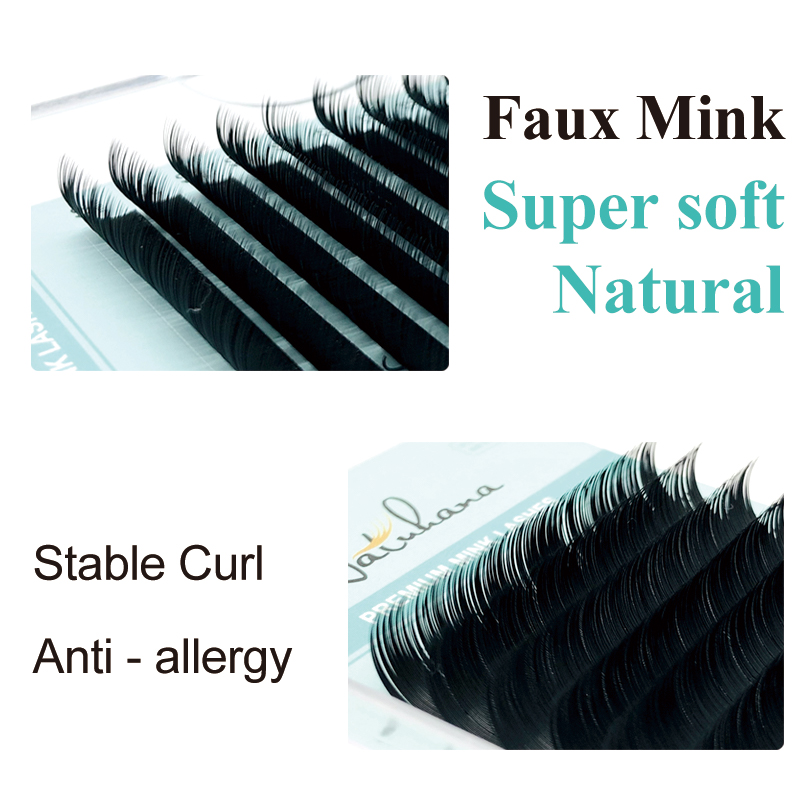 NATUHANA Korea PBT 16Rows B C  - Eyelash Extension Korea Natural recension och pris
