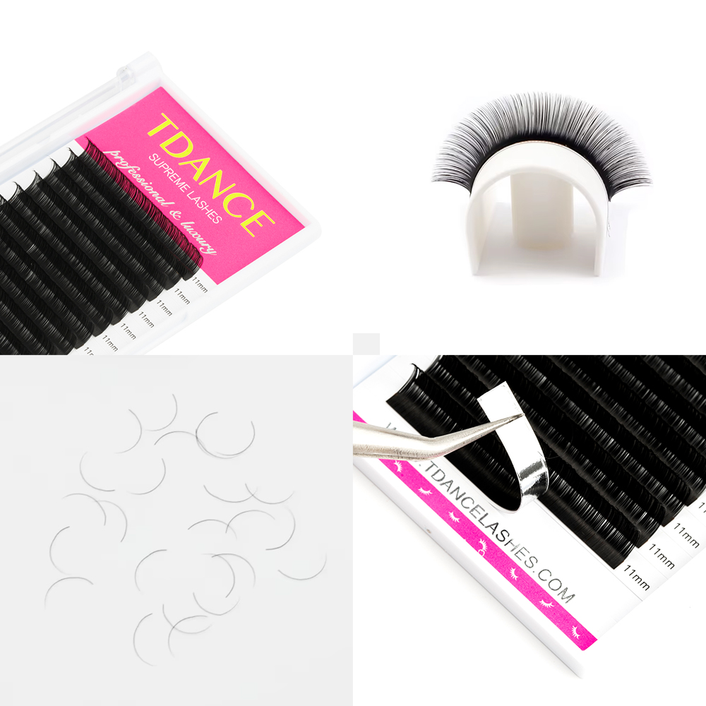TDANCE Eyelash Extension 16Row - Eyelash Extension Korea Natural recension och pris
