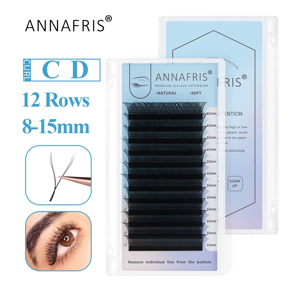 ANNAFRIS YY Shape Eyelash Exte - Eyelash Extension Yelix recension och pris