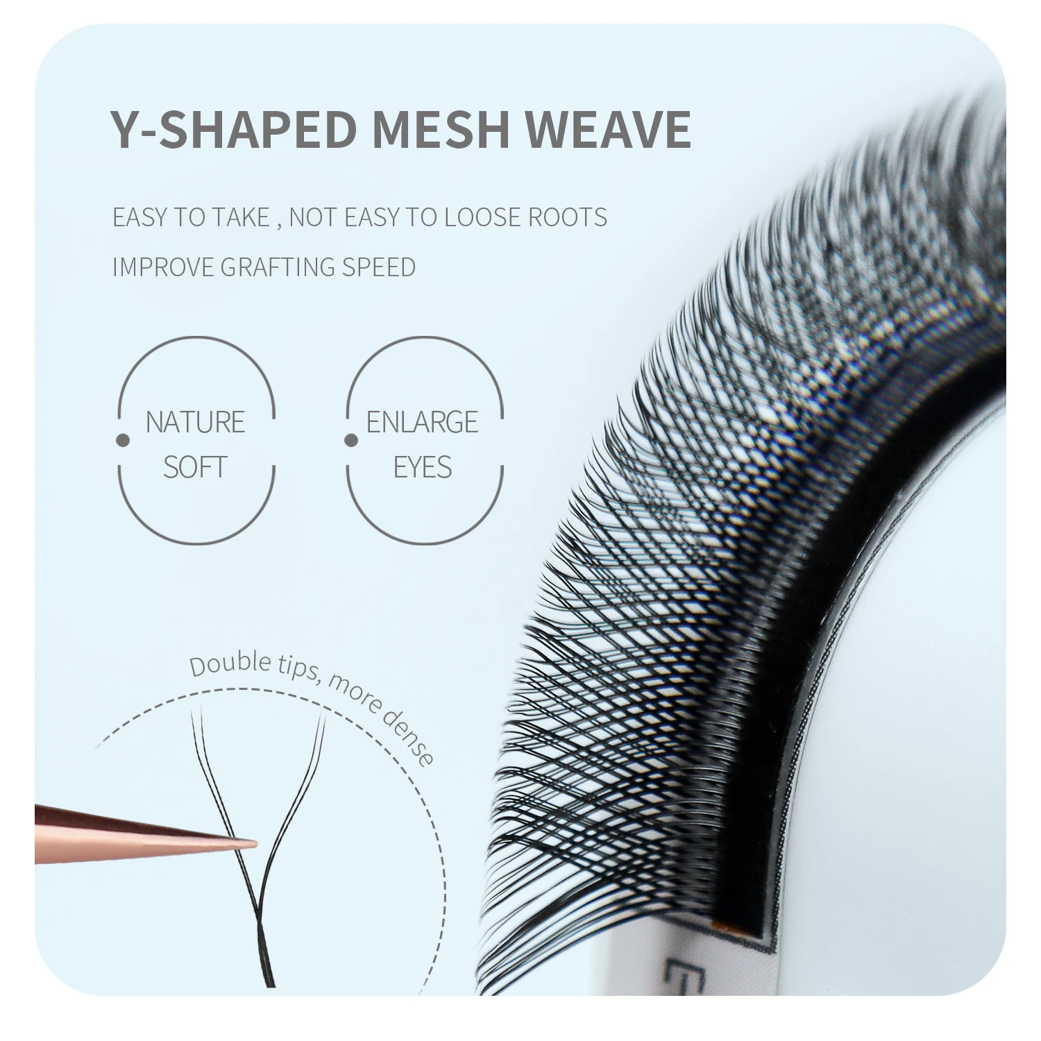 ANNAFRIS YY Shape Eyelash Exte - Eyelash Extension Yelix recension och pris