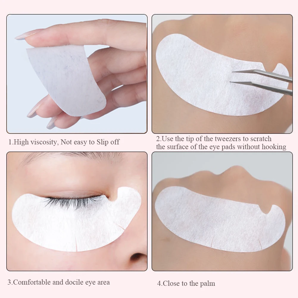 50/100PCS U Shape Eyelash Pads - Eyelash Extension Glasses recension och pris
