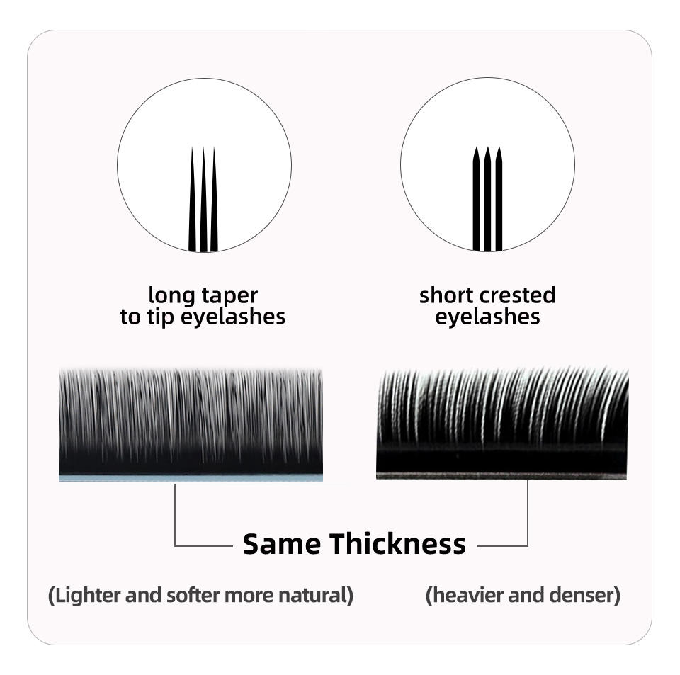 AGUUD J B C D Curl Volume Lash - Eyelash Extension Korea Natural recension och pris