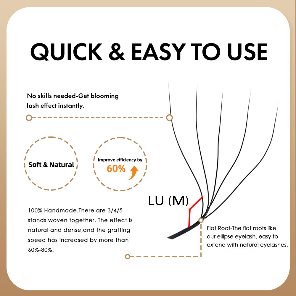 MASSCAKU L LU M Curl YY/W Shap - Eyelash Extension Yelix recension och pris