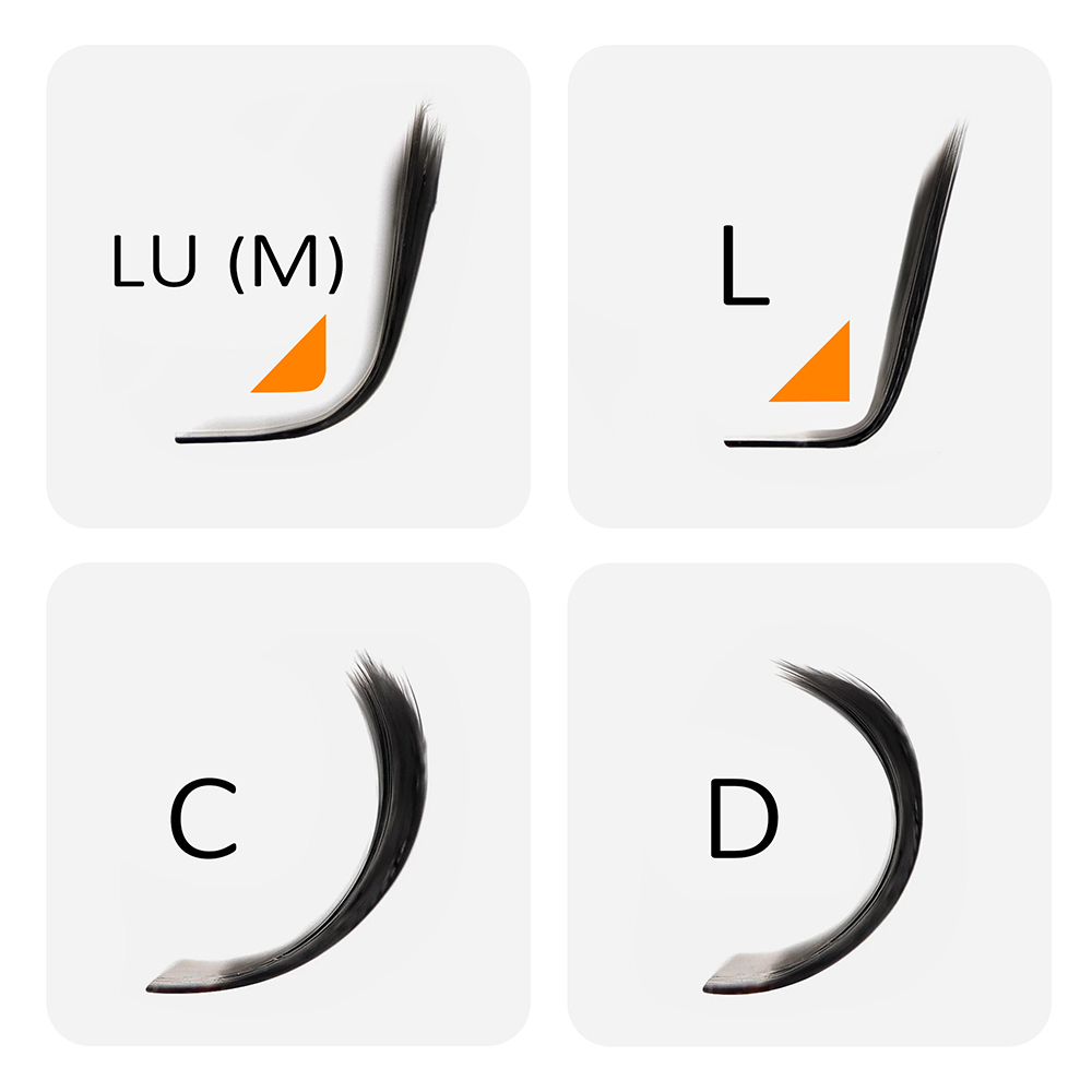 MASSCAKU L LU M Curl YY/W Shap - Eyelash Extension Yelix recension och pris