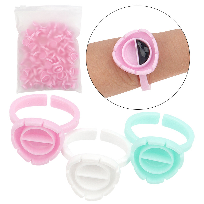 100Pcs Disposable Eyelash Exte - Eyelash Extension Guide recension och pris