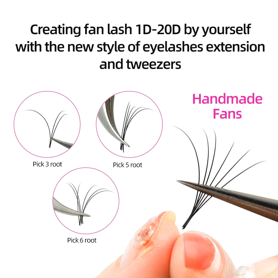 RUJADE Russian Volume Eyelash  - Eyelash Extension Korea Natural recension och pris