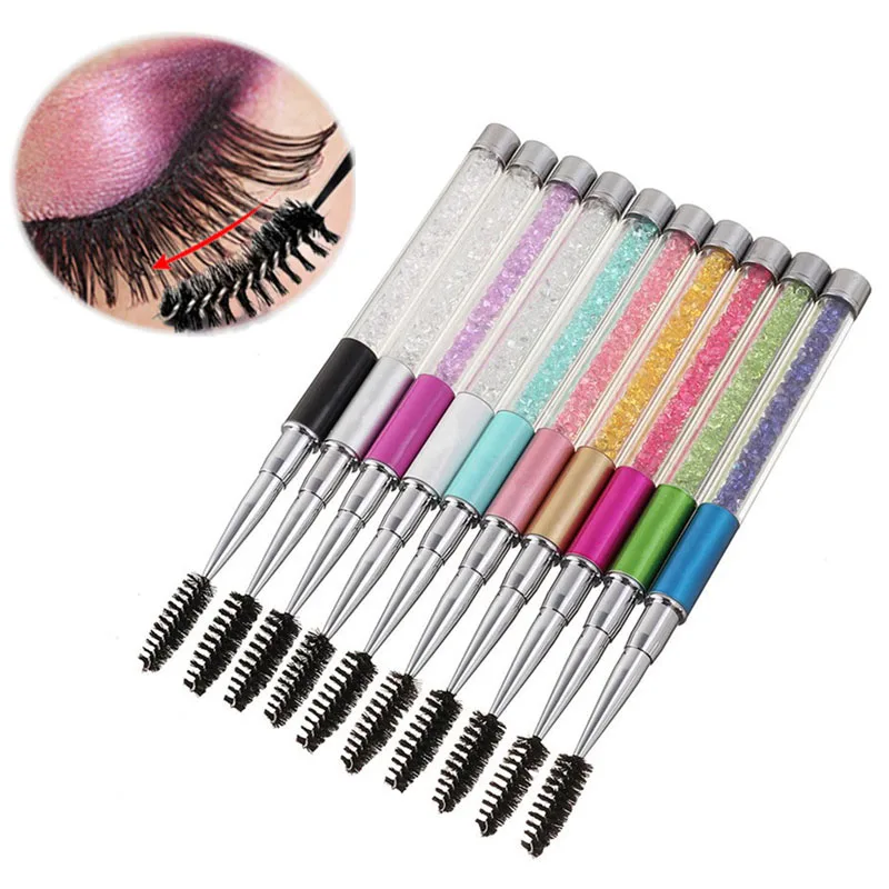 Rhinestone Handle Lash Brush R - Micro Brush Applicator recension och pris