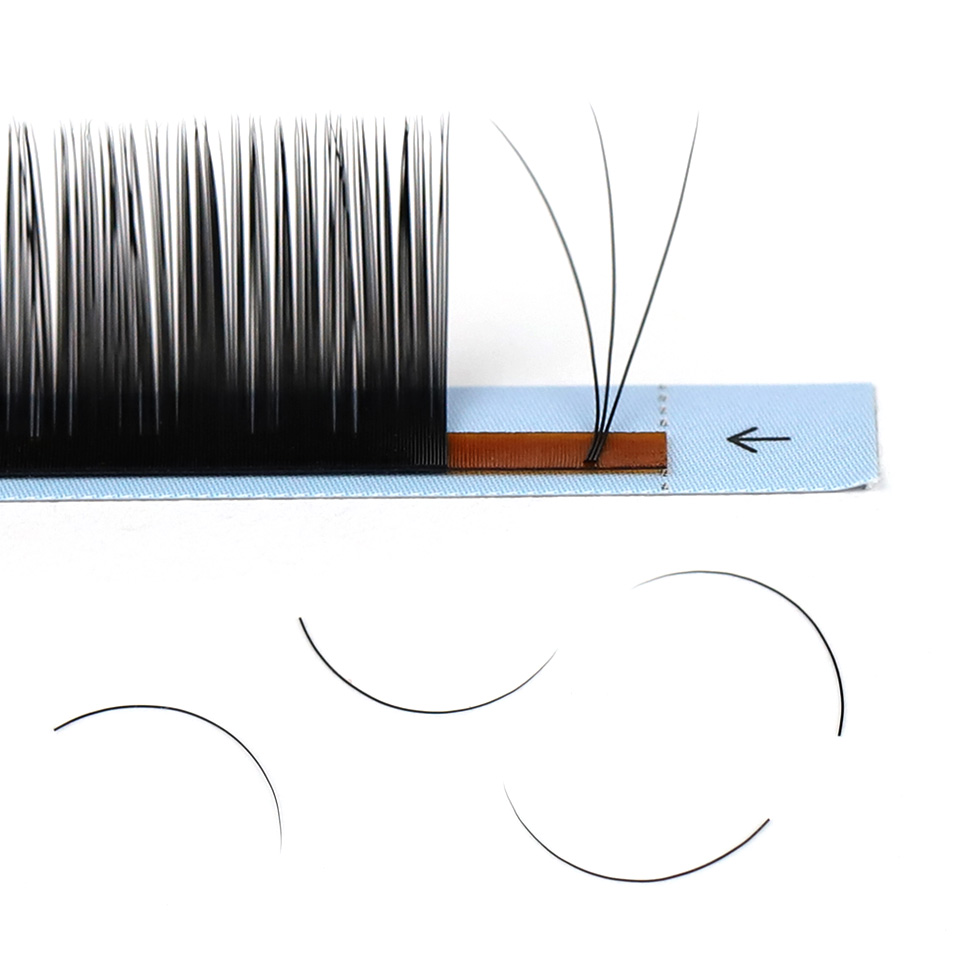 AGUUD 0.03-0.15mm Korea Silk F - Eyelash Extension Korea Natural recension och pris