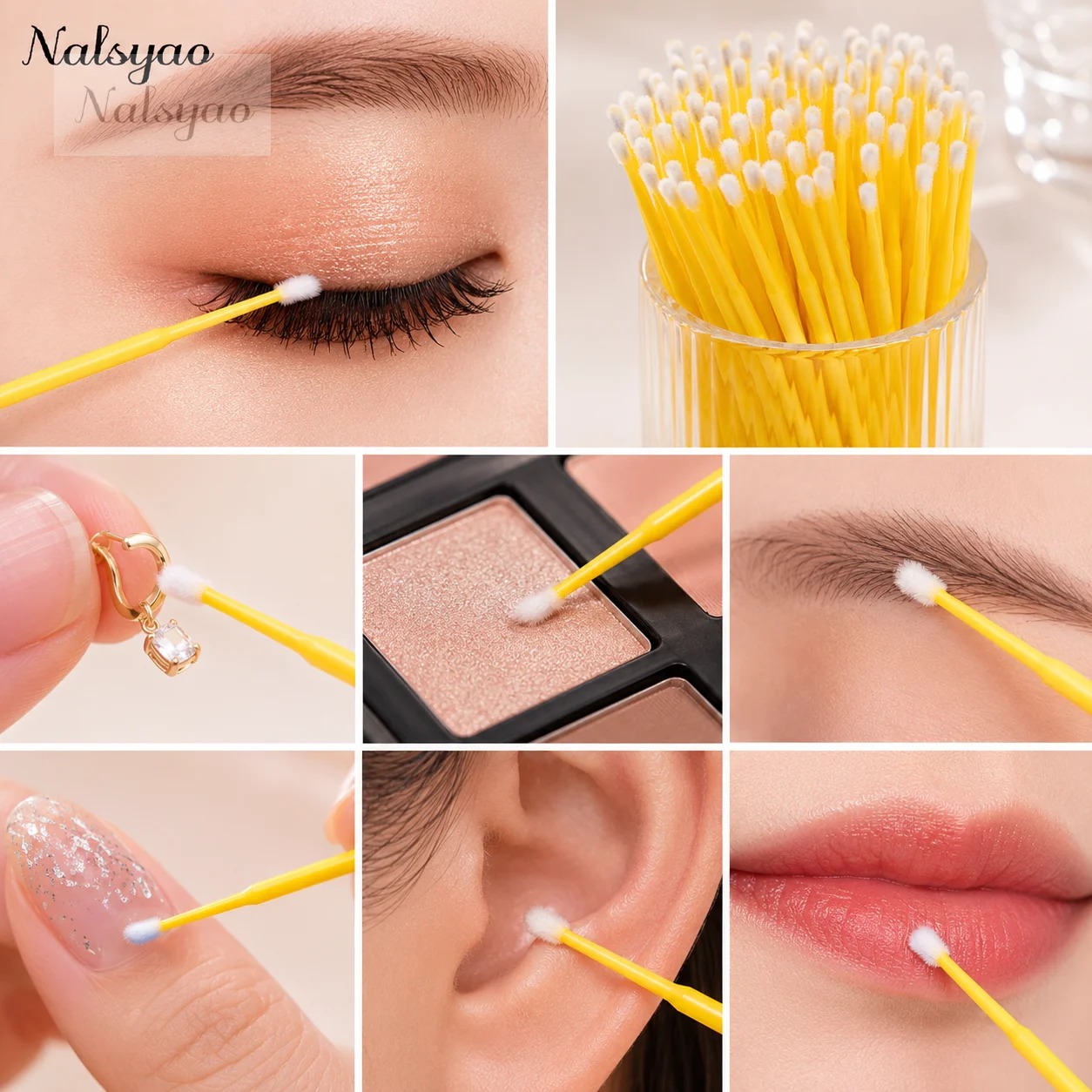 500pcs Eyelash Extension Clean - Micro Brush Applicator recension och pris