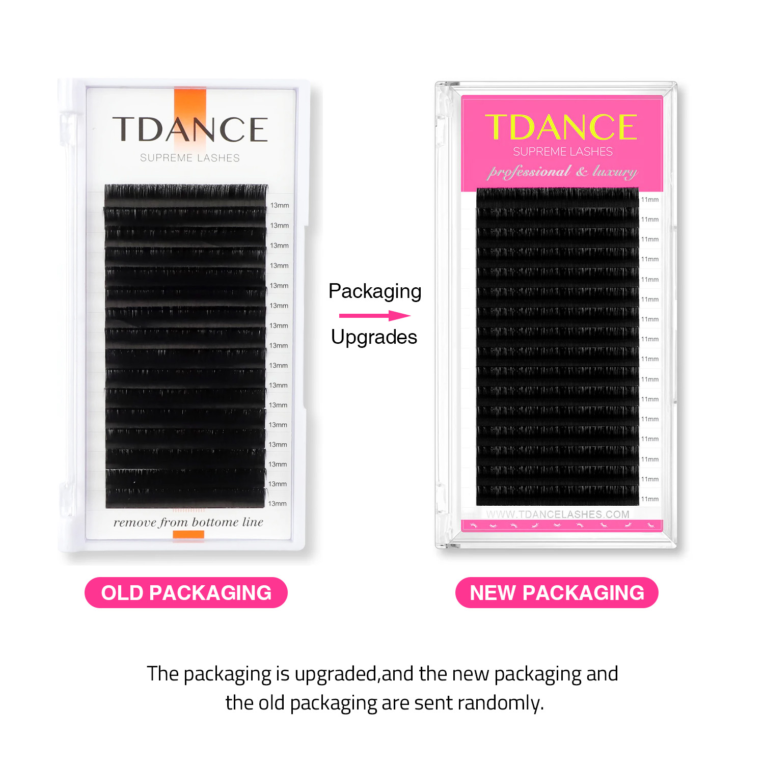 TDANCE 16Rows Classic Lashes I - Eyelash Extension Korea Natural recension och pris