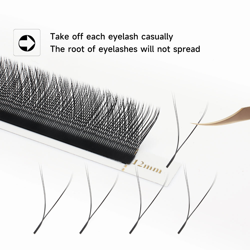 XIUSUZAKI W Shaped Lashes Bloo - Eyelash Extension Yelix recension och pris