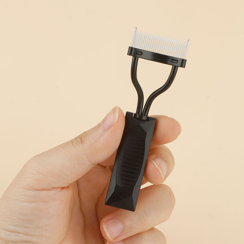 1pcs Curved Ultra-Fine Steel T - Eyelash Extension Guide recension och pris
