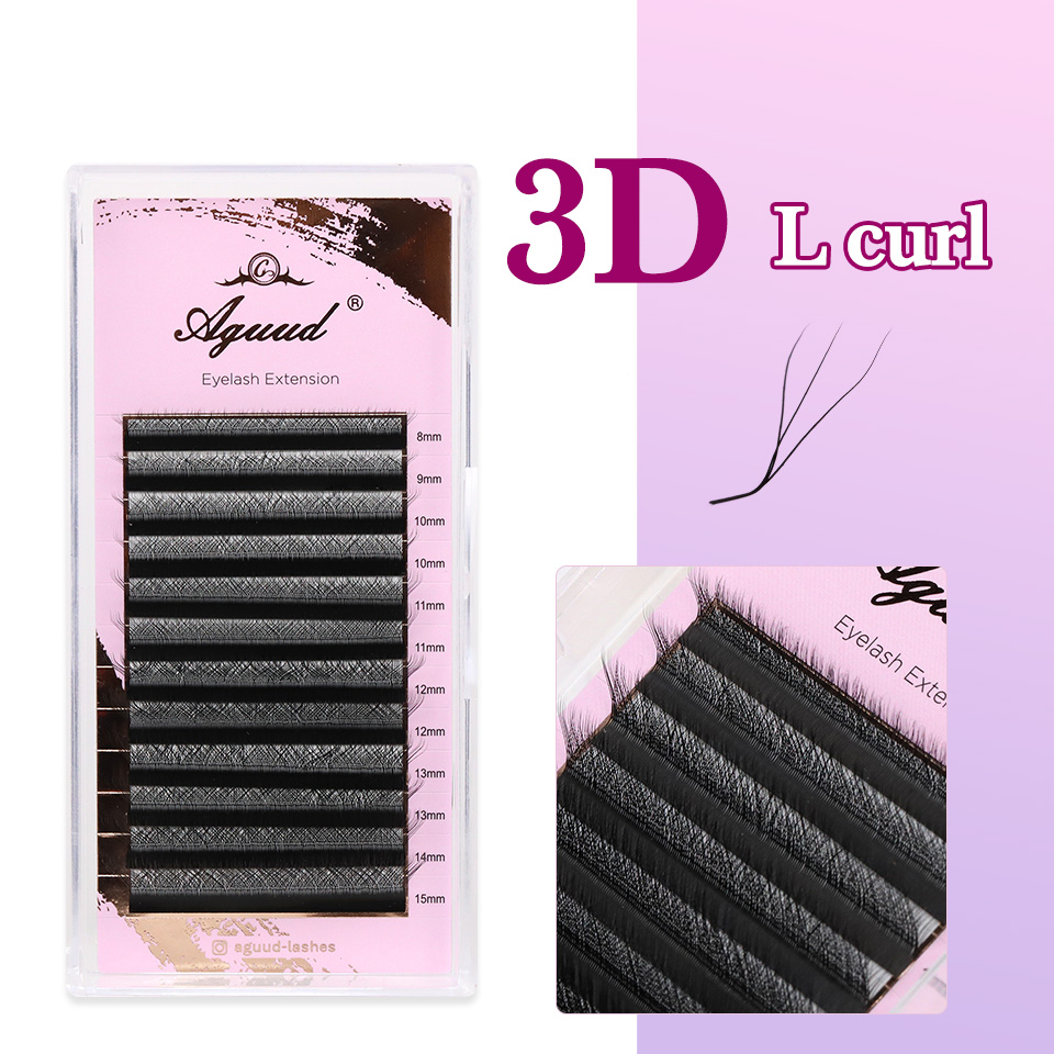 AGUUD L M W Shape Lashes 3D Cl - Eyelash Extension Yelix recension och pris