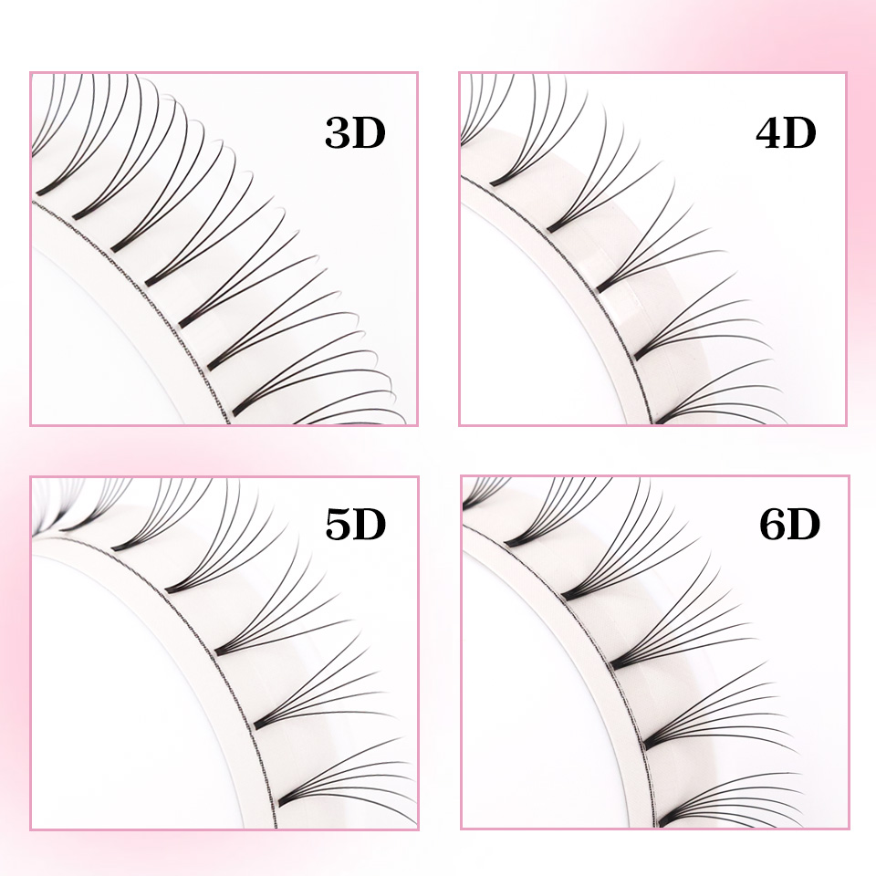 Rujade Premade Volume Fans Sho - Eyelash Extension Korea Natural recension och pris